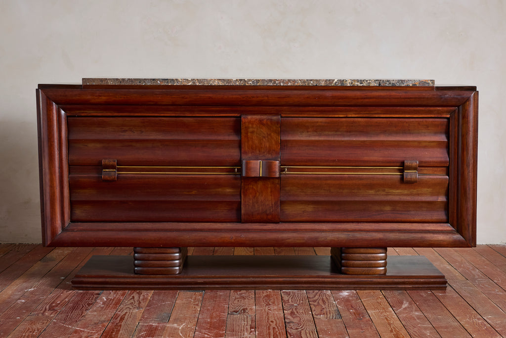 Art Deco Sideboard with Marble