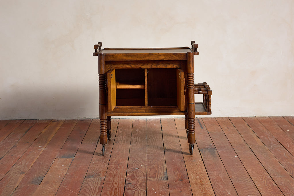 Charles Dudouyt Rolling Bar Cabinet