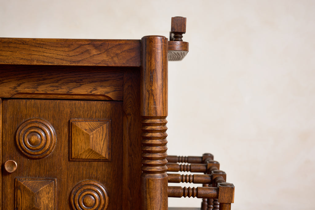 Charles Dudouyt Rolling Bar Cabinet