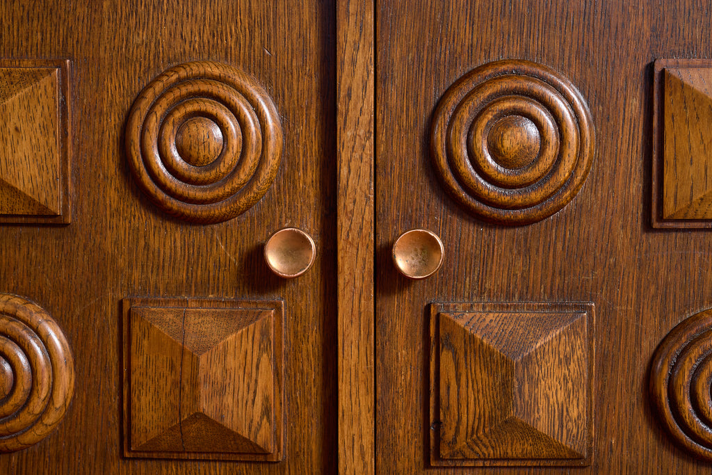 Charles Dudouyt Rolling Bar Cabinet