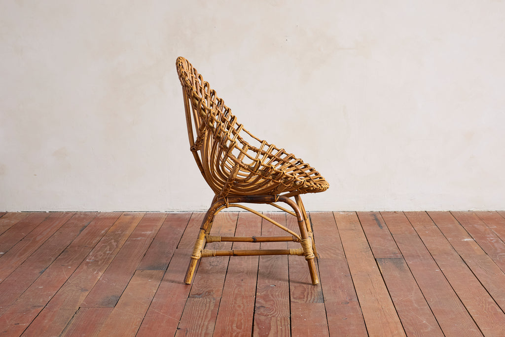 Bamboo Chairs attributed to Bonacina