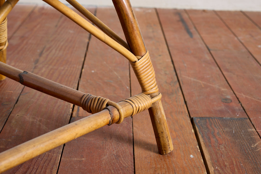 Bamboo Chairs attributed to Bonacina