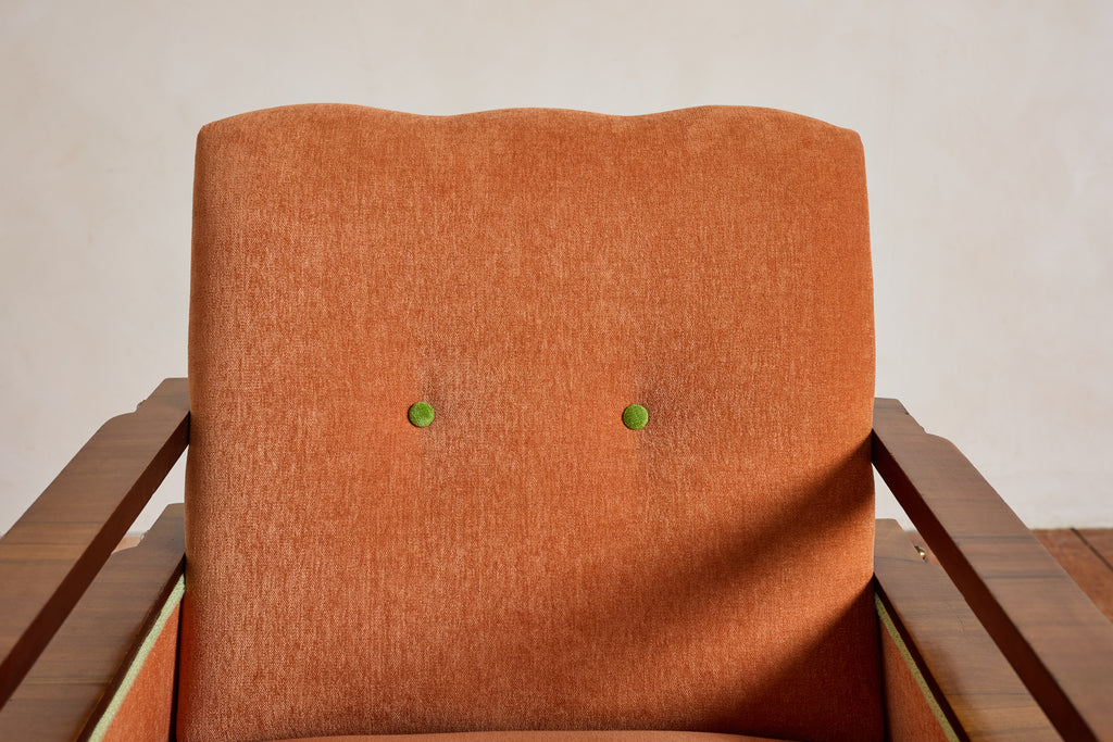 Pair of Italian Art Deco Armchairs