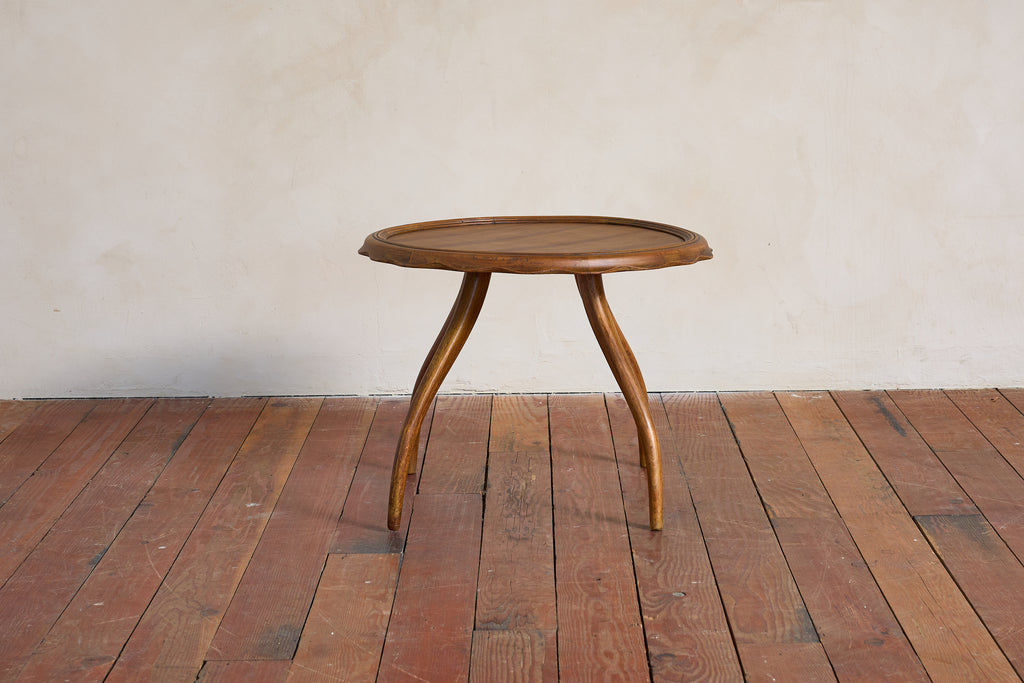 Italian Scalloped Side Table