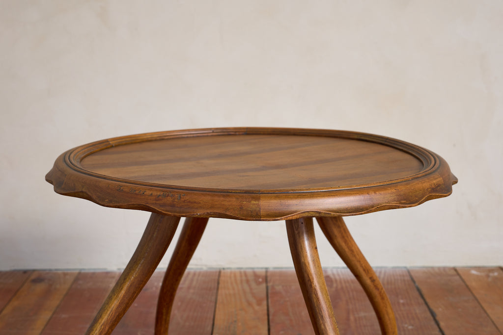 Italian Scalloped Side Table