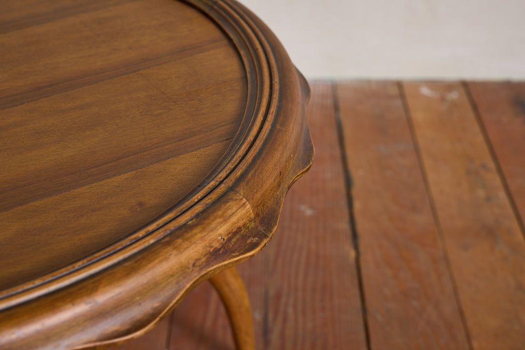 Italian Scalloped Side Table
