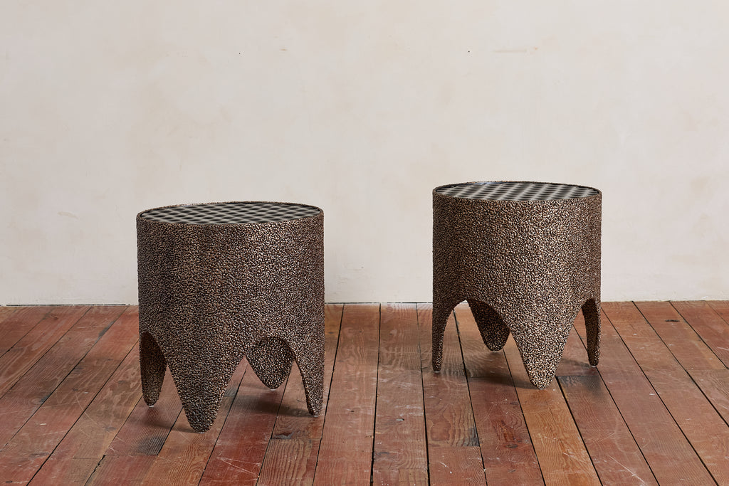 "Orbis" End Tables by William Emmerson