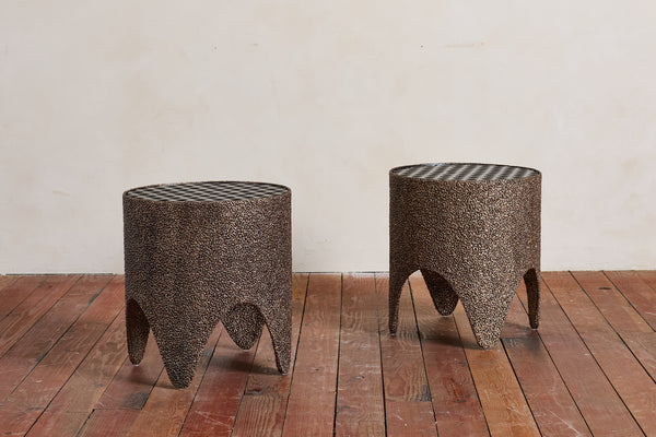 "Orbis" End Tables by William Emmerson