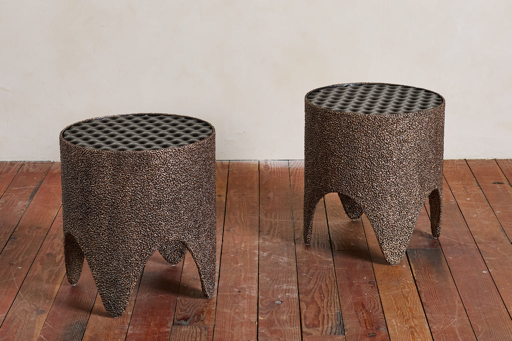 "Orbis" End Tables by William Emmerson