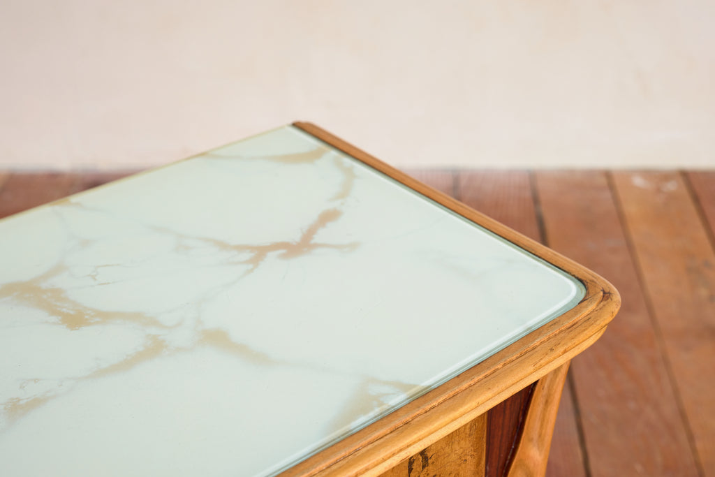 Italian Burl End Tables