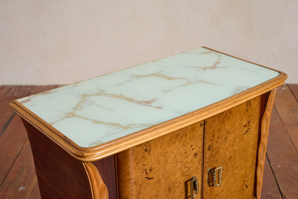 Italian Burl End Tables