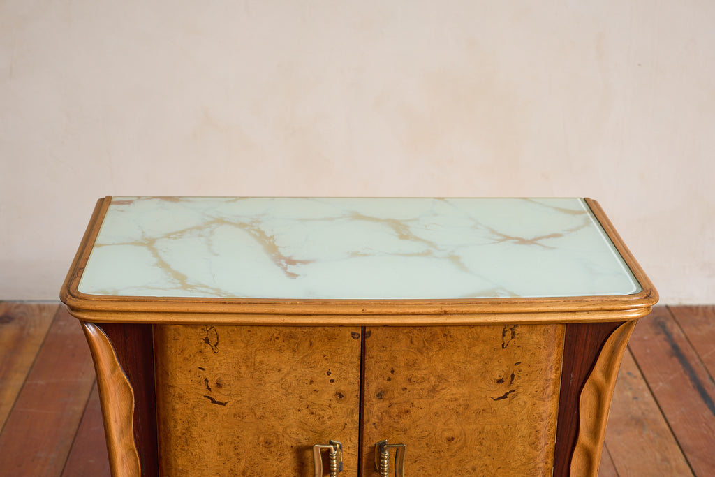 Italian Burl End Tables