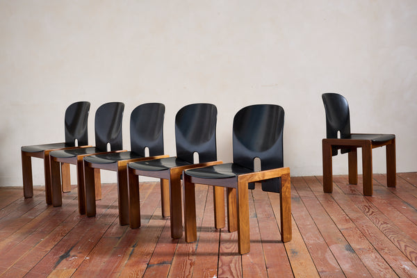 Afra & Tobia Scarpa Dining Chairs - Set of 6