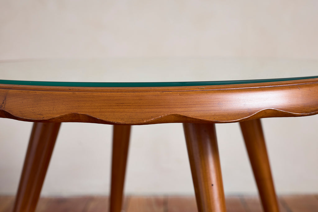 Scalloped Paolo Buffa Attributed Table