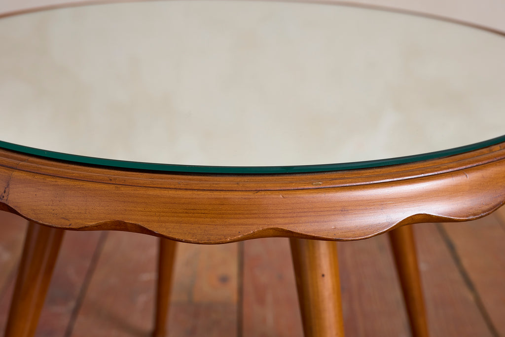 Scalloped Paolo Buffa Attributed Table