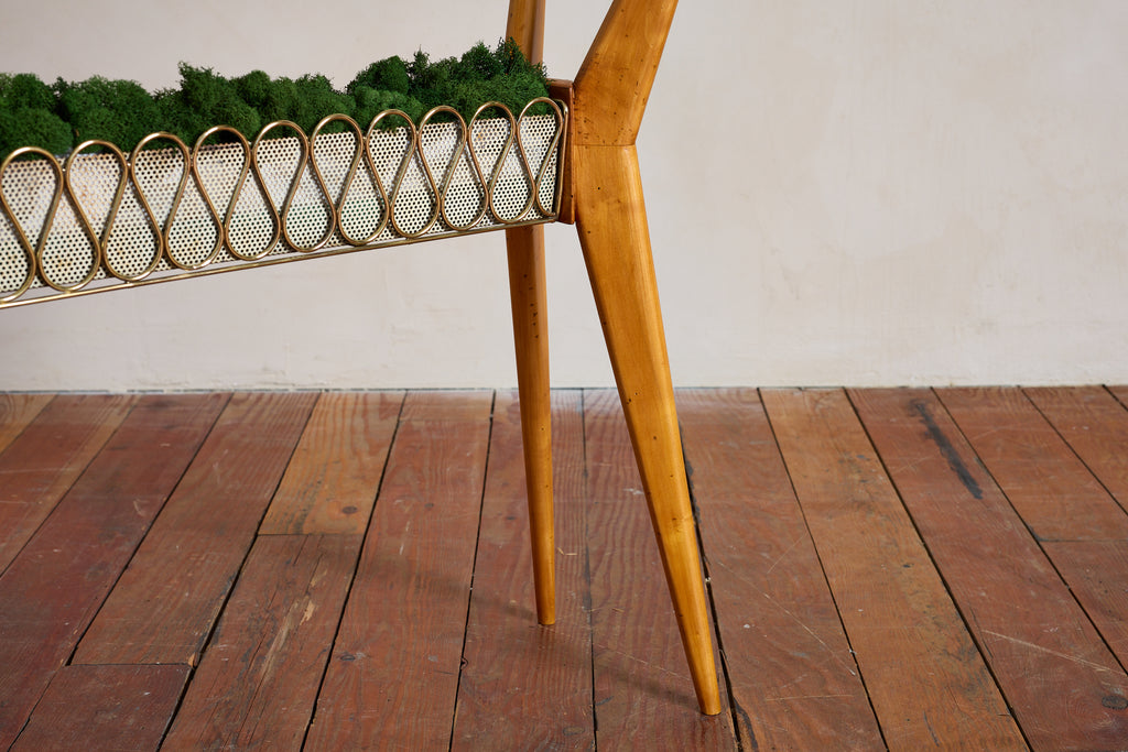 1950s Italian Glass Console