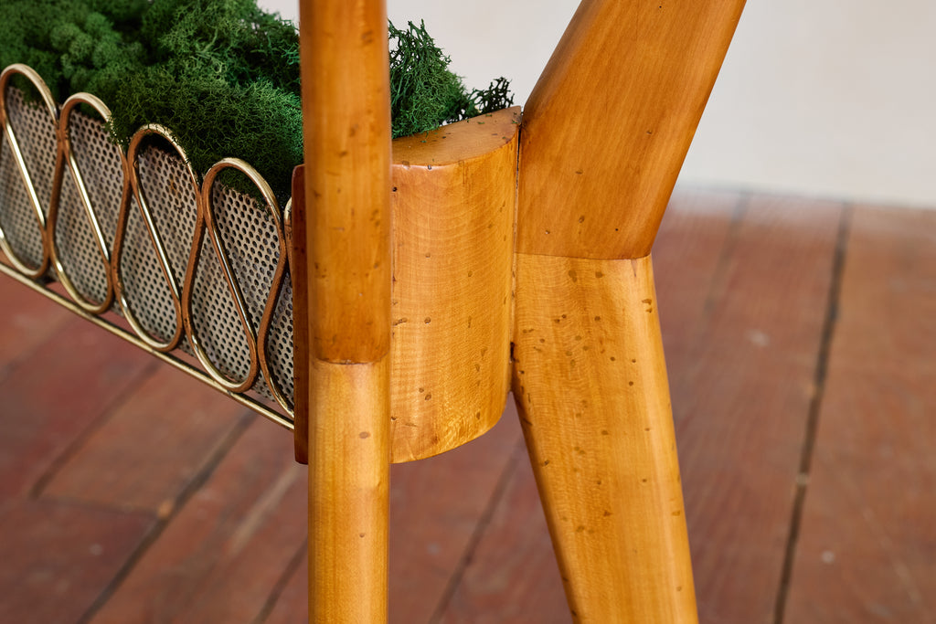 1950s Italian Glass Console
