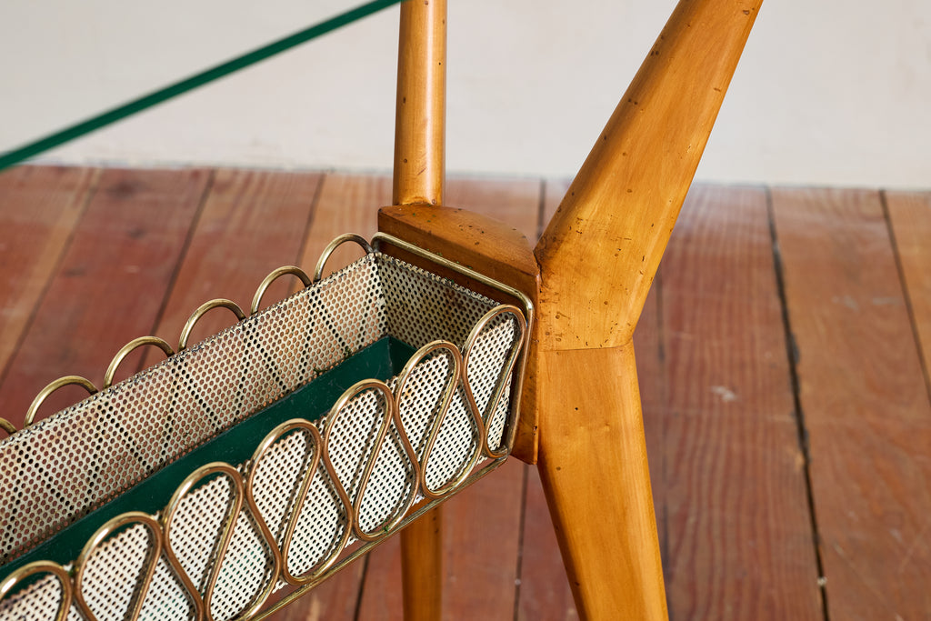 1950s Italian Glass Console