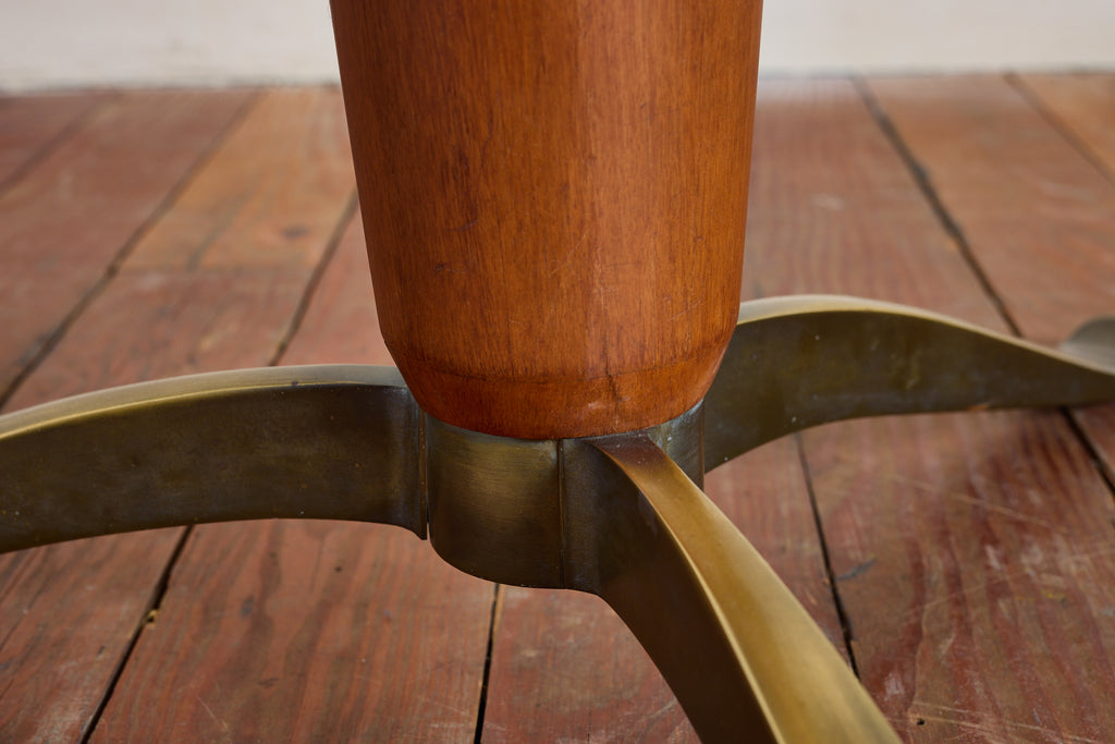 1950's Italian Green Marble Center Table
