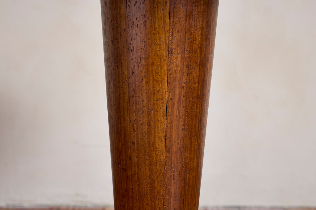 Paolo Buffa Table w/ Blue Glass