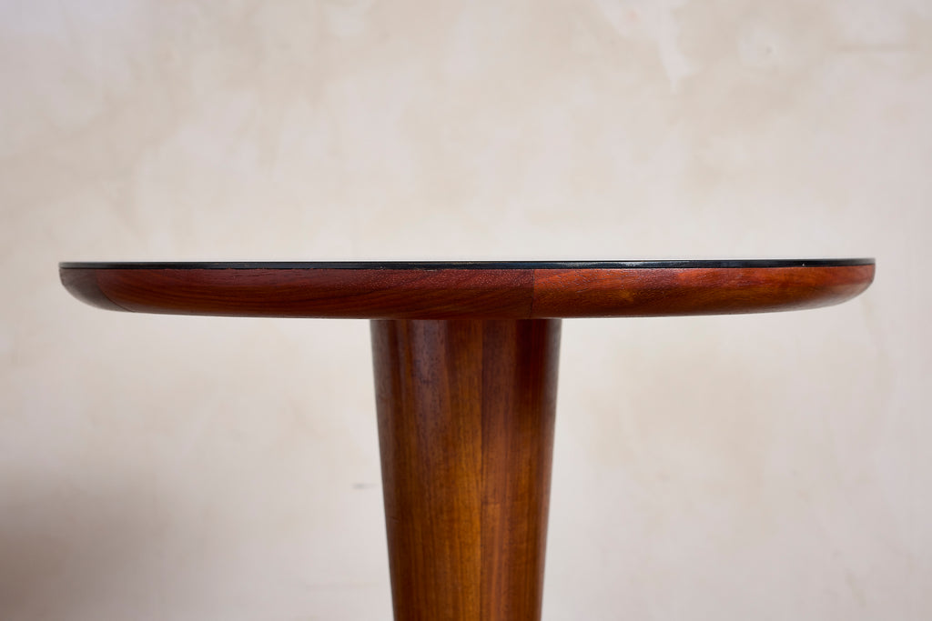 Paolo Buffa Table w/ Blue Glass