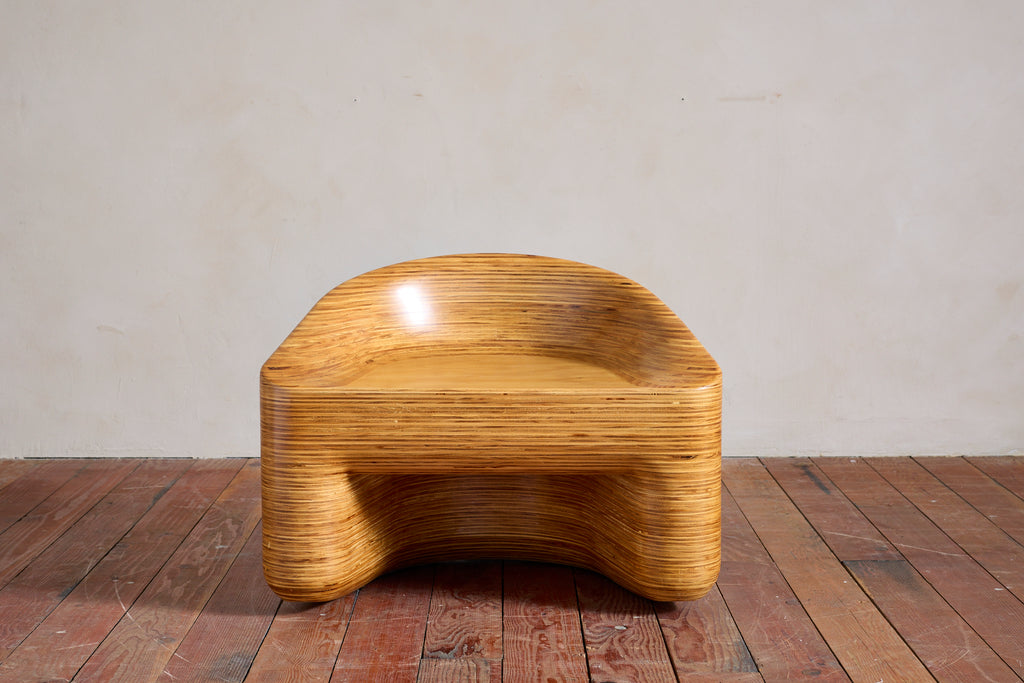 Stacked Molded Plywood Chairs