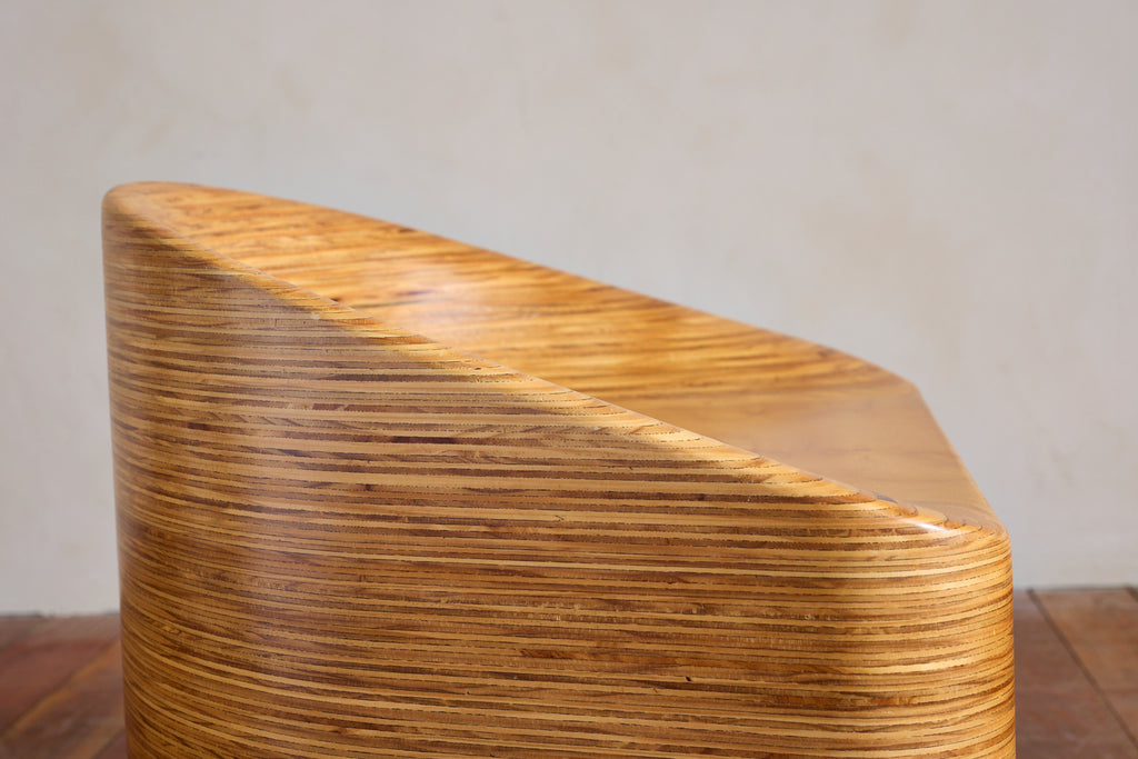Stacked Molded Plywood Chairs