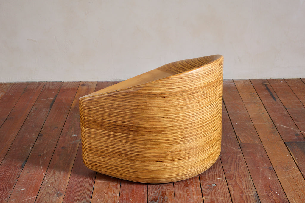 Stacked Molded Plywood Chairs