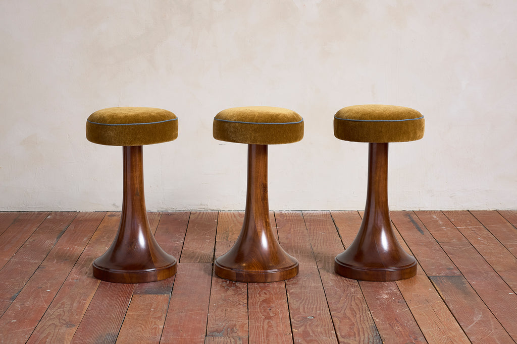 Italian Tulip Stools - Set of 3