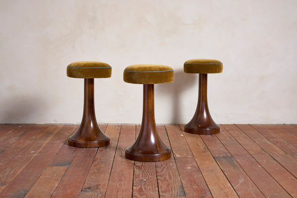 Italian Tulip Stools - Set of 3