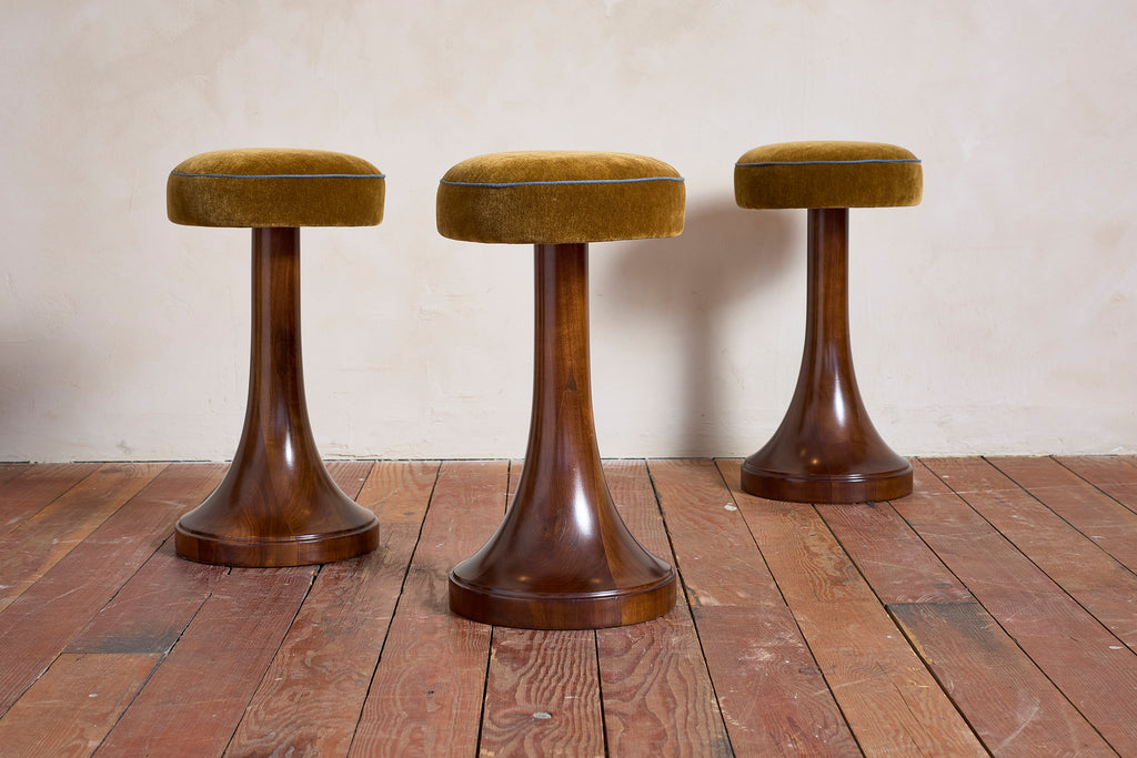 Italian Tulip Stools - Set of 3
