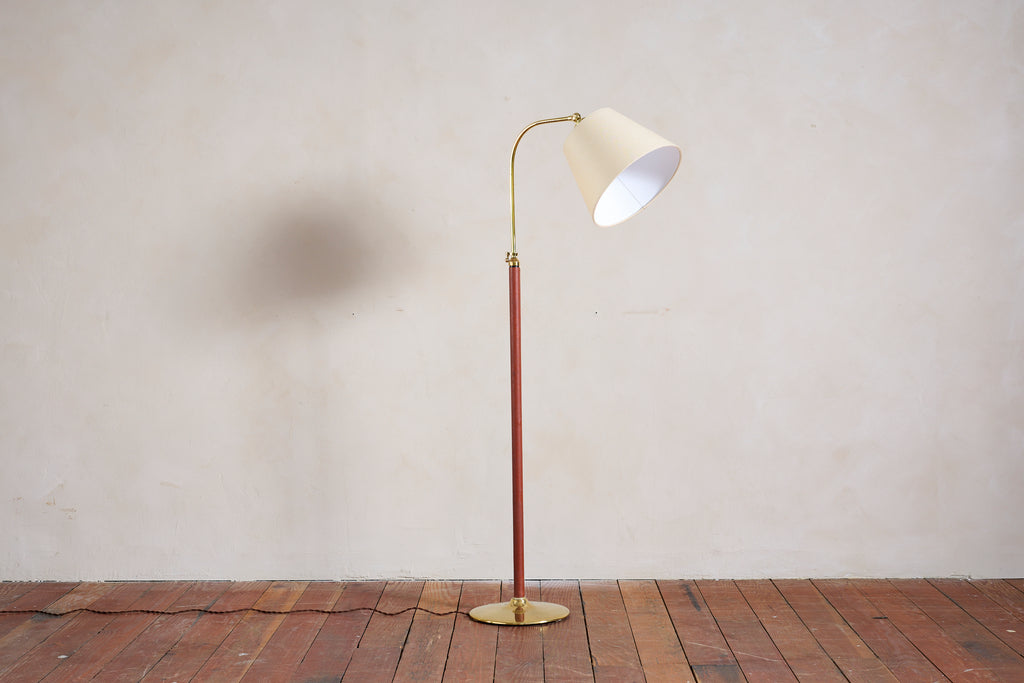 Jacques Adnet Style Floor Lamp