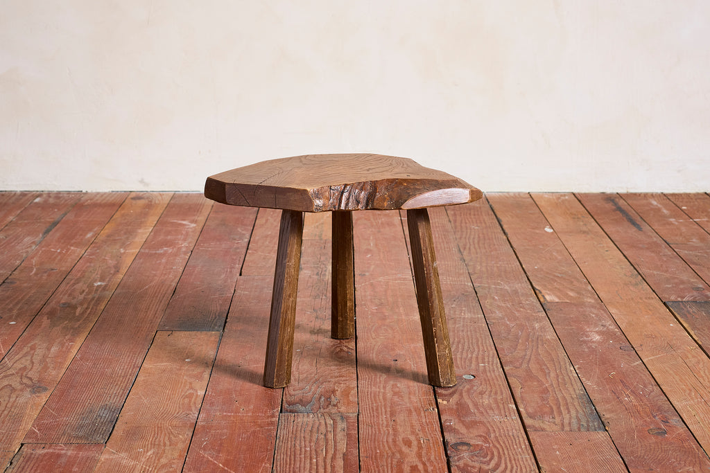 French Carved Oak Stool