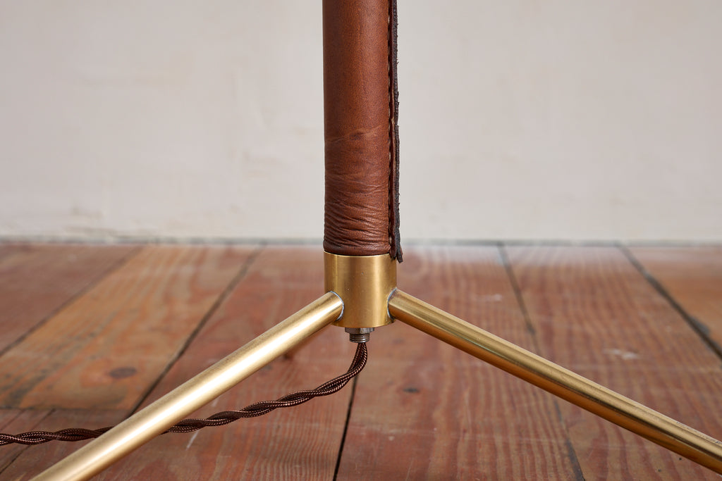 Jacques Adnet Style Floor Lamp