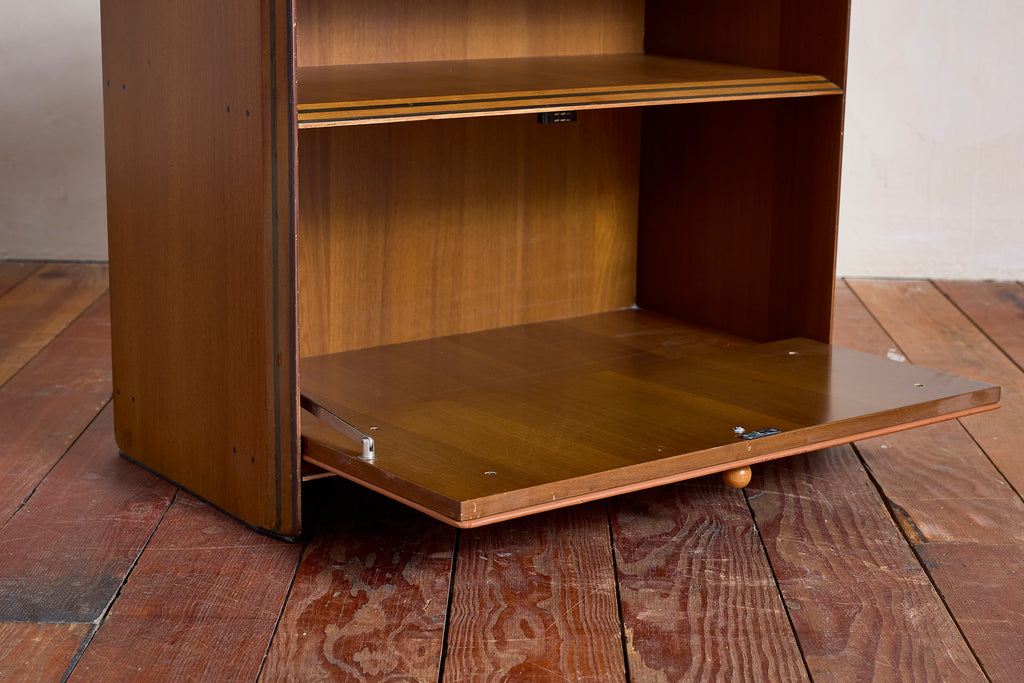 Tobia Scarpa Leather Nightstands