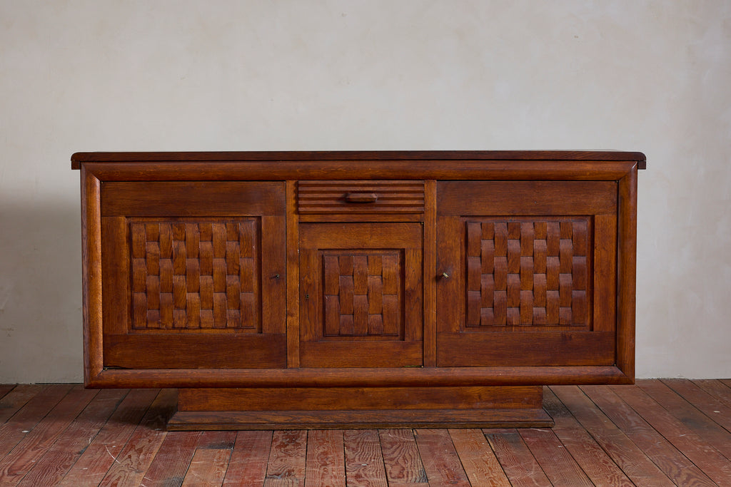 1940's French Oak Sideboard