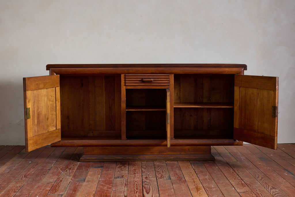 1940's French Oak Sideboard