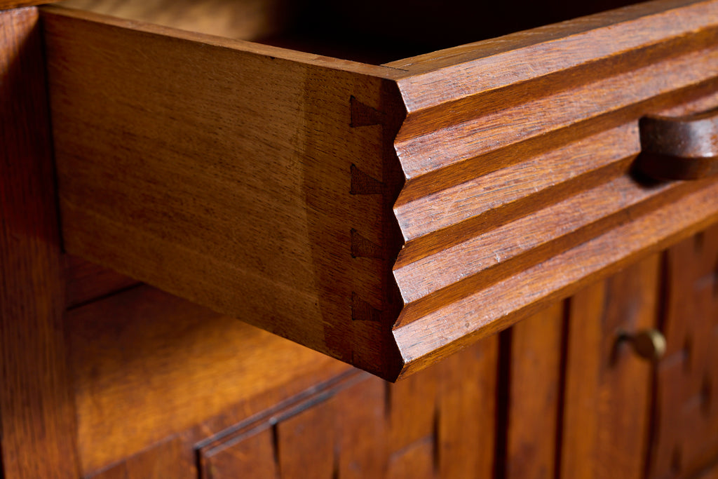 1940's French Oak Sideboard