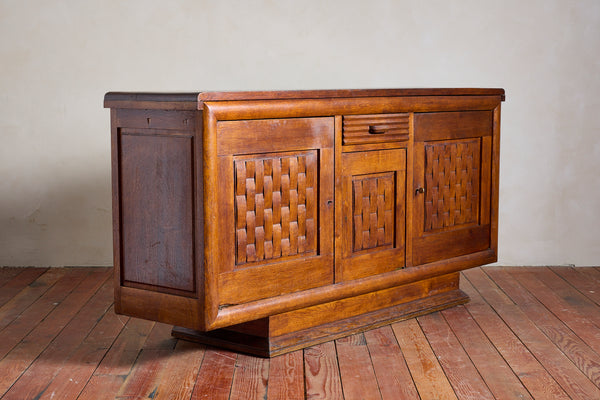 1940's French Oak Sideboard