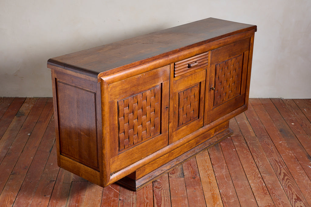 1940's French Oak Sideboard
