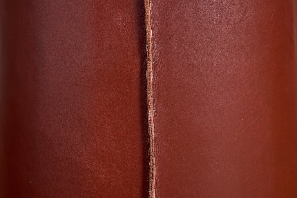 Jacques Adnet Style Leather Umbrella Holder