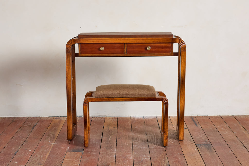 1930's Italian Console & Stool