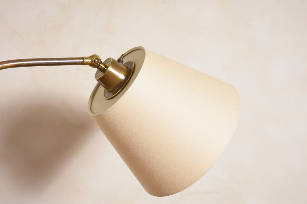 Jacques Adnet Style Floor Lamp - Black