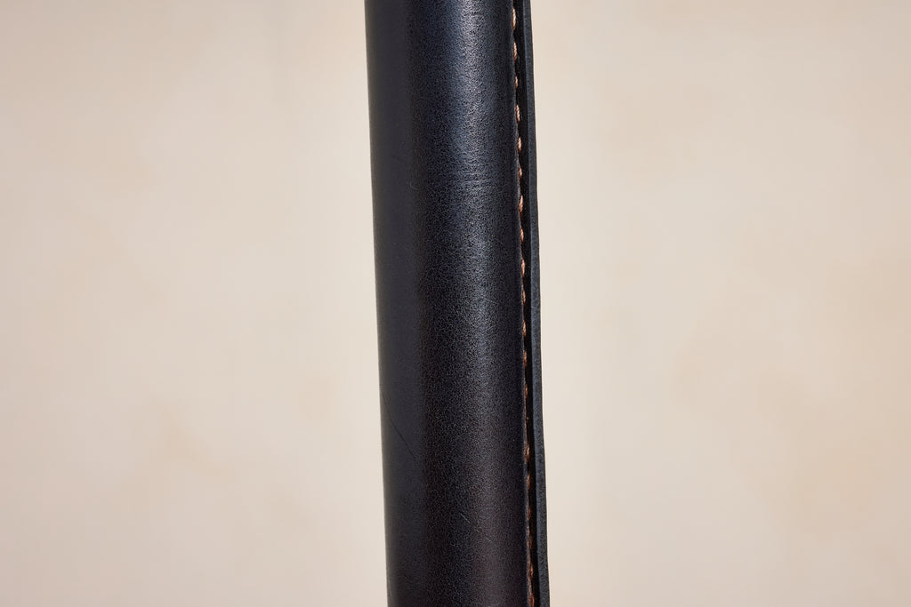 Jacques Adnet Style Floor Lamp - Black