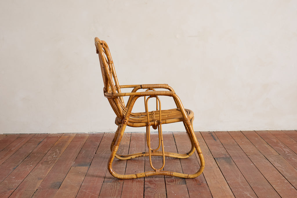 Tito Agnoli Bamboo Chairs