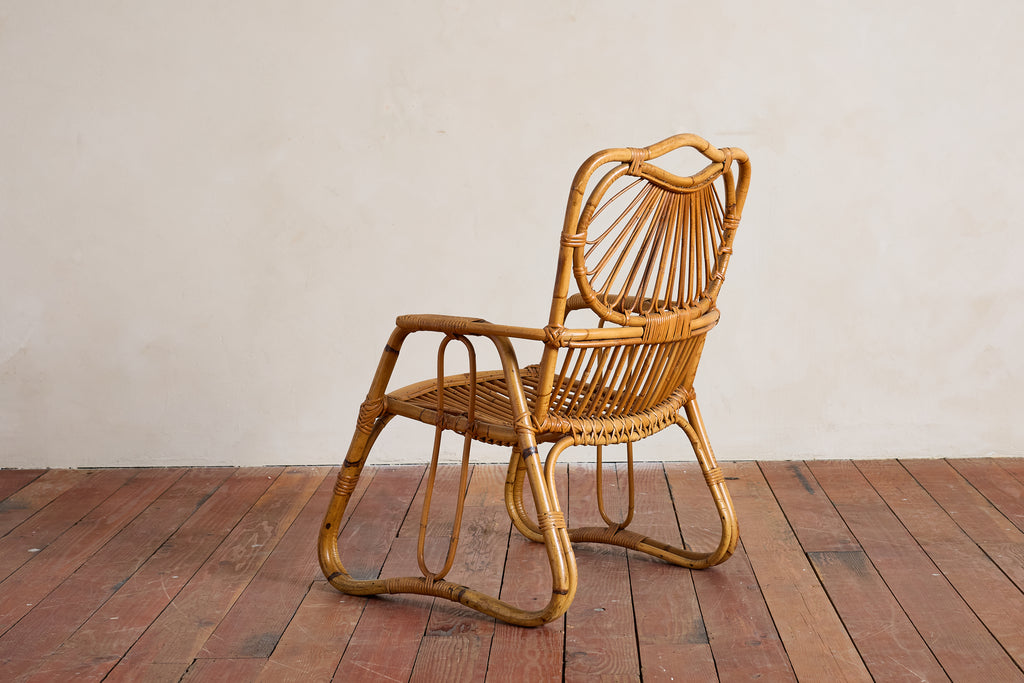 Tito Agnoli Bamboo Chairs
