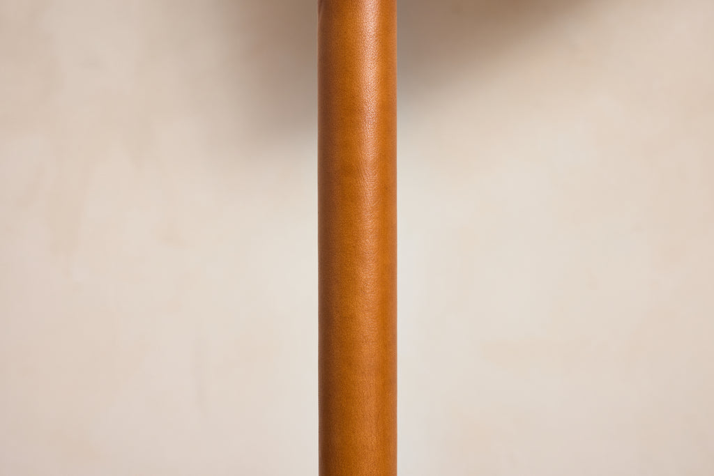 Jacques Adnet Style Floor Lamp - Camel