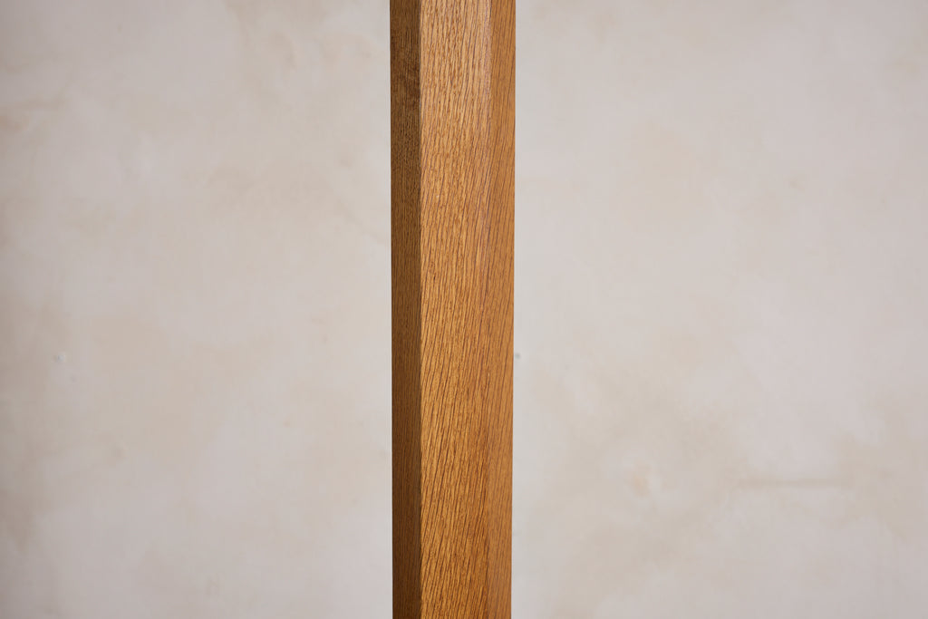 Guillerme et Chambron Floor Lamp with Ceramic Tile Shelves