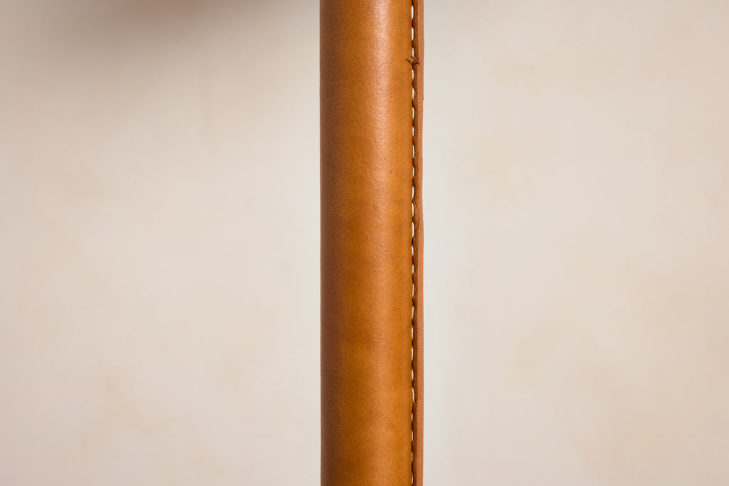 Jacques Adnet Style Floor Lamp - Camel