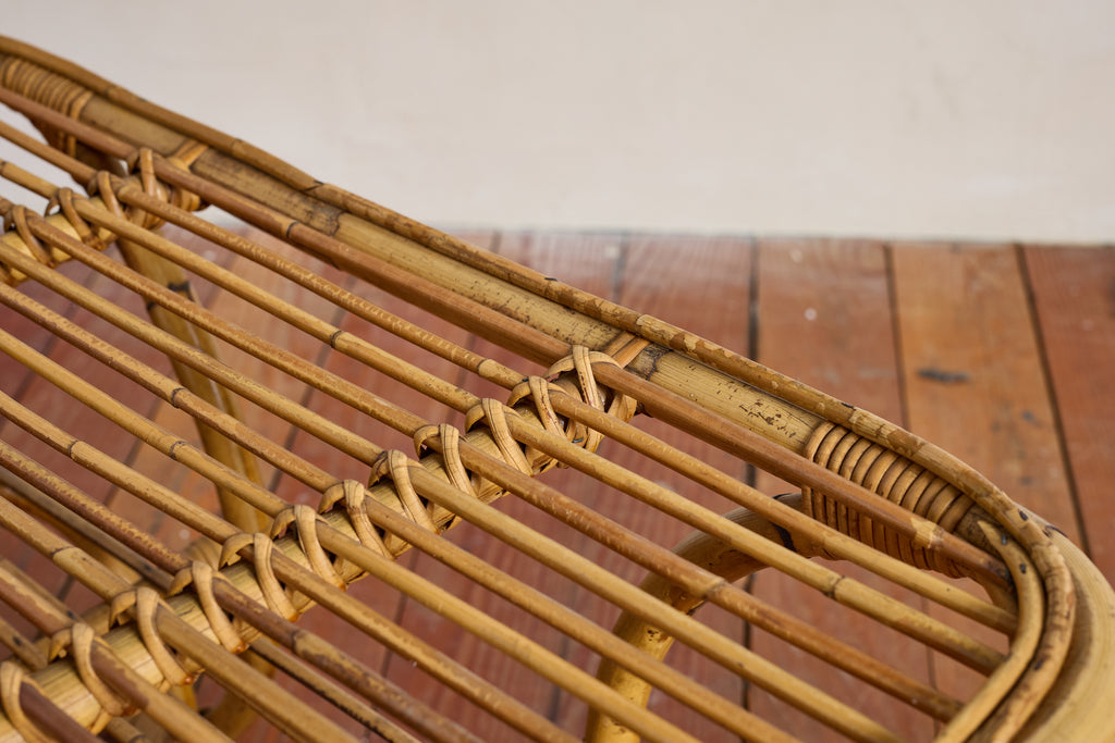 Italian Bamboo Coffee Table